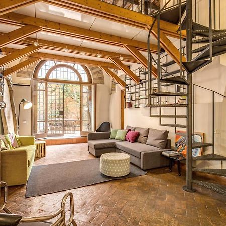 Trastevere Hyperloft & Garden Apartment Rome Luaran gambar
