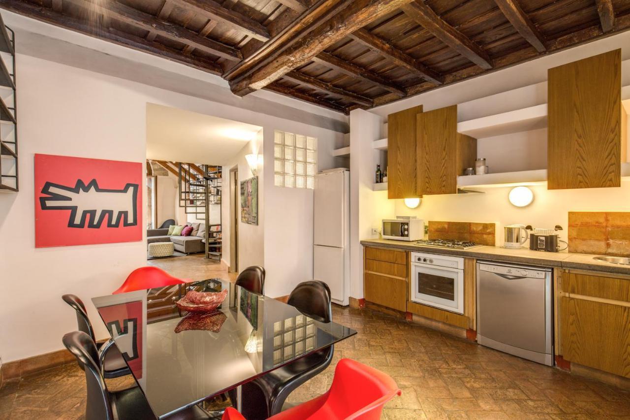 Trastevere Hyperloft & Garden Apartment Rome Luaran gambar